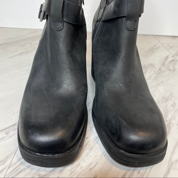 New! Korks Meegan Mid Shaft Black Leather Boot 9.5 - Picture 10 of 14
